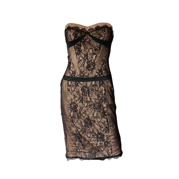 y2k vintage bebe lace corset dress - Picture 1 of 6